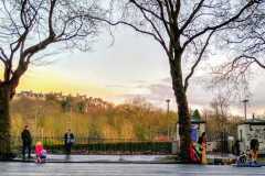 Winter-busking